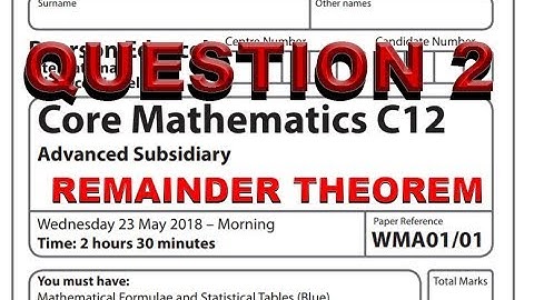 IAL C12 MAY 2018 Q 2