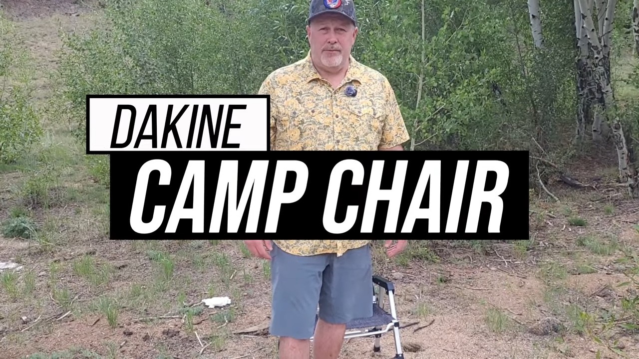 Dakine Folding Camp Chair Review - Basic and easy to use