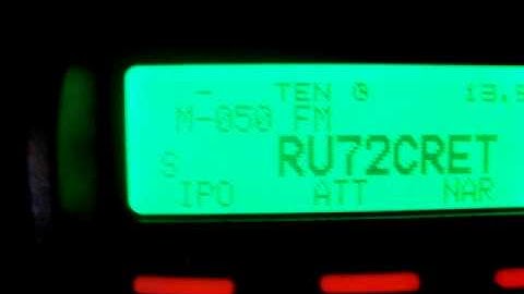 Testing UHF Skew Planar Wheel Antenna  on distant repeater at SV9