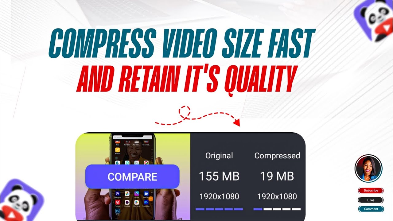 Compress Video Size Fast Without Losing Quality (Smartphone friendly ...