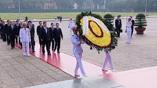 Tổng Bí thư, Chủ tịch Trung Quốc Tập Cận Bình viếng Lăng và thăm Khu di tích Chủ tịch Hồ Chí Minh