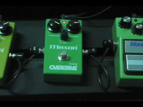 Maxon Overdrive OD808 Demo