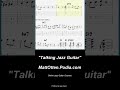 A Minor Blues from Talking Jazz Guitar #2