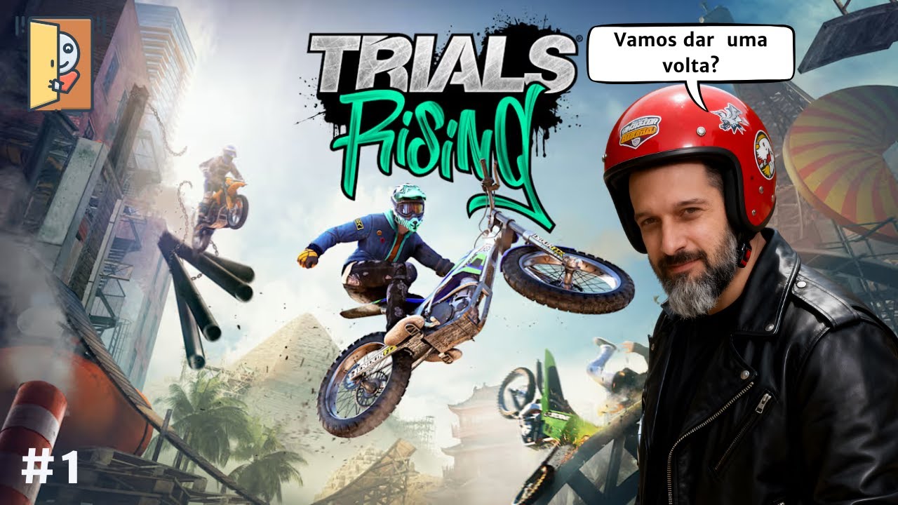Desafio radical em Trials Rising – Niguém me segura nessa moto. 