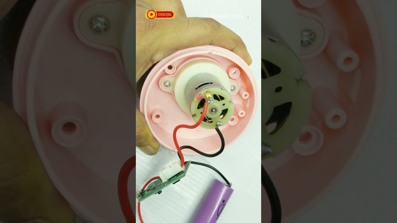 ⁣Reassemble mini Mixture/ Brilliant life hacks |Making viral kitchen gadgets | DC motor life hacks