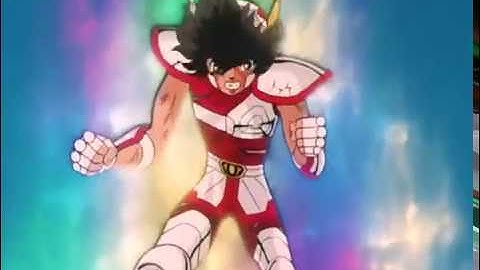 Saint Seiya - Pegaso Golpea a Aioria
