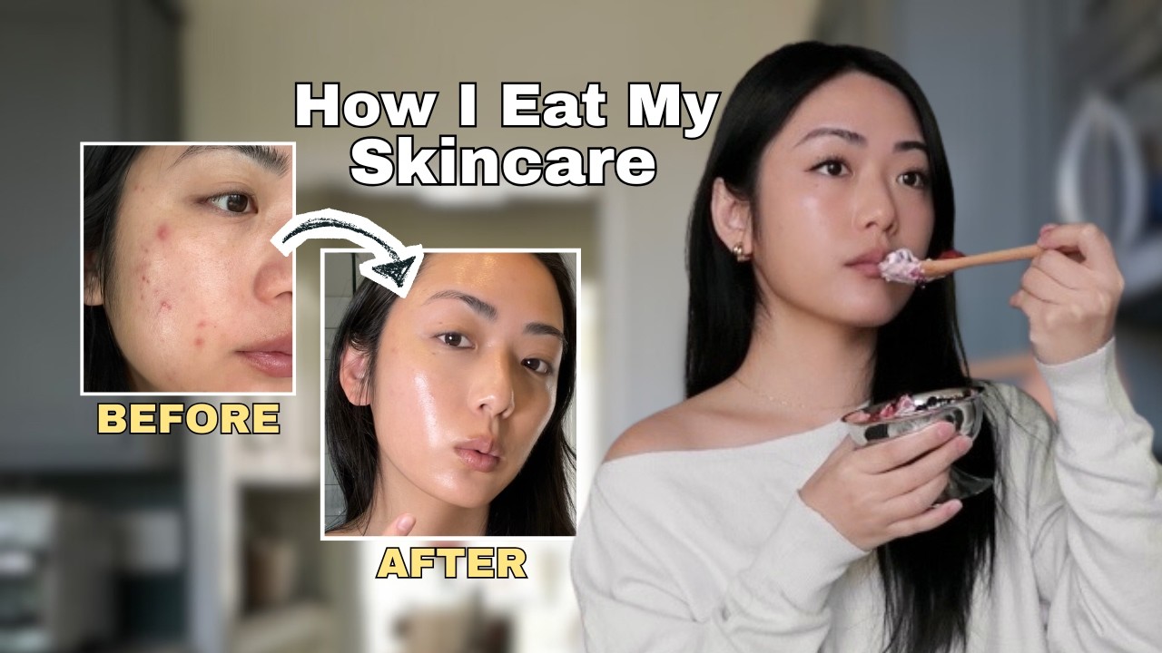 How I Eat My Skincare l Acne Prone, Healthy Skin in My 30s