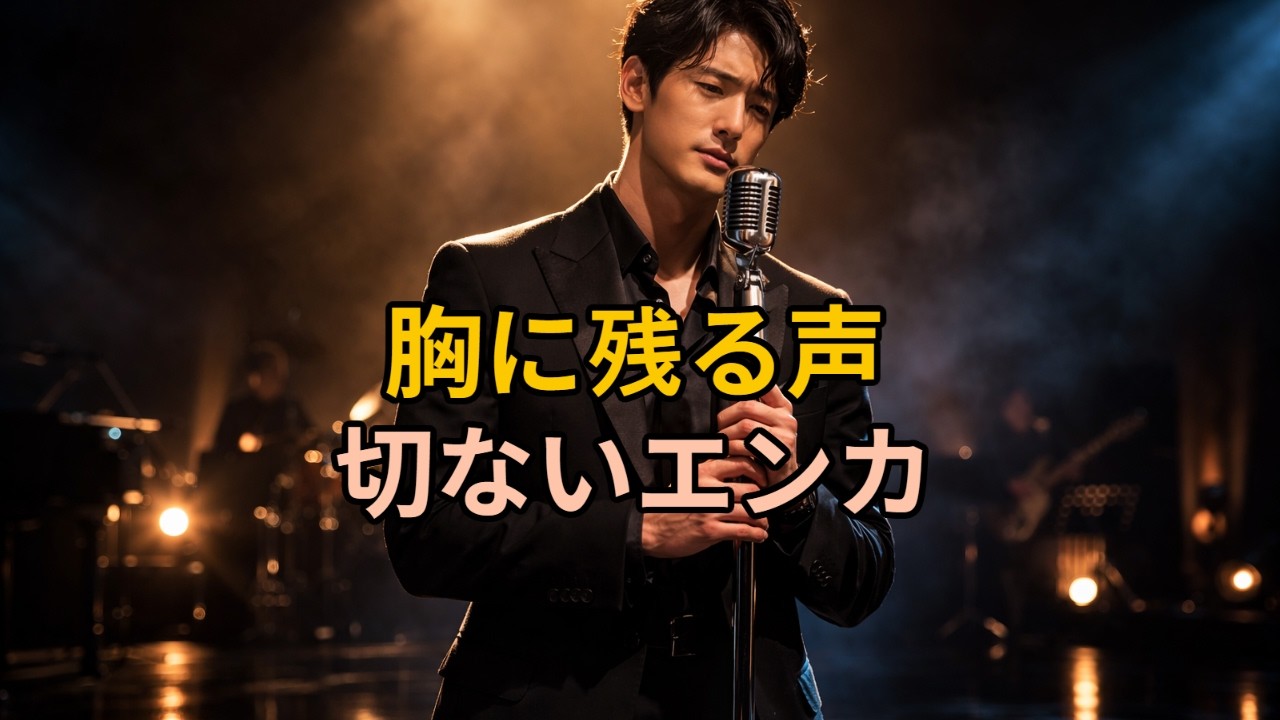 切なく響く男のエンカ。言えなかった想いを包み込む。