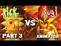 RICK Sanchez Duels YUGI ( PART 3 ) In Yu-Gi-Oh Rick & Morty