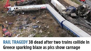 Tempe, Greece | Another Train 🚉 Tragedy!!! 38 dead!!!