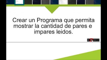 ciclo while -- java(cantidad de numeros pares e impares)