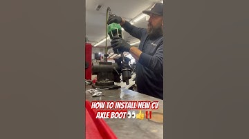 How to install new cv axle boot 👍👀‼️#shorts #mechanic #viral #reels #how #trending