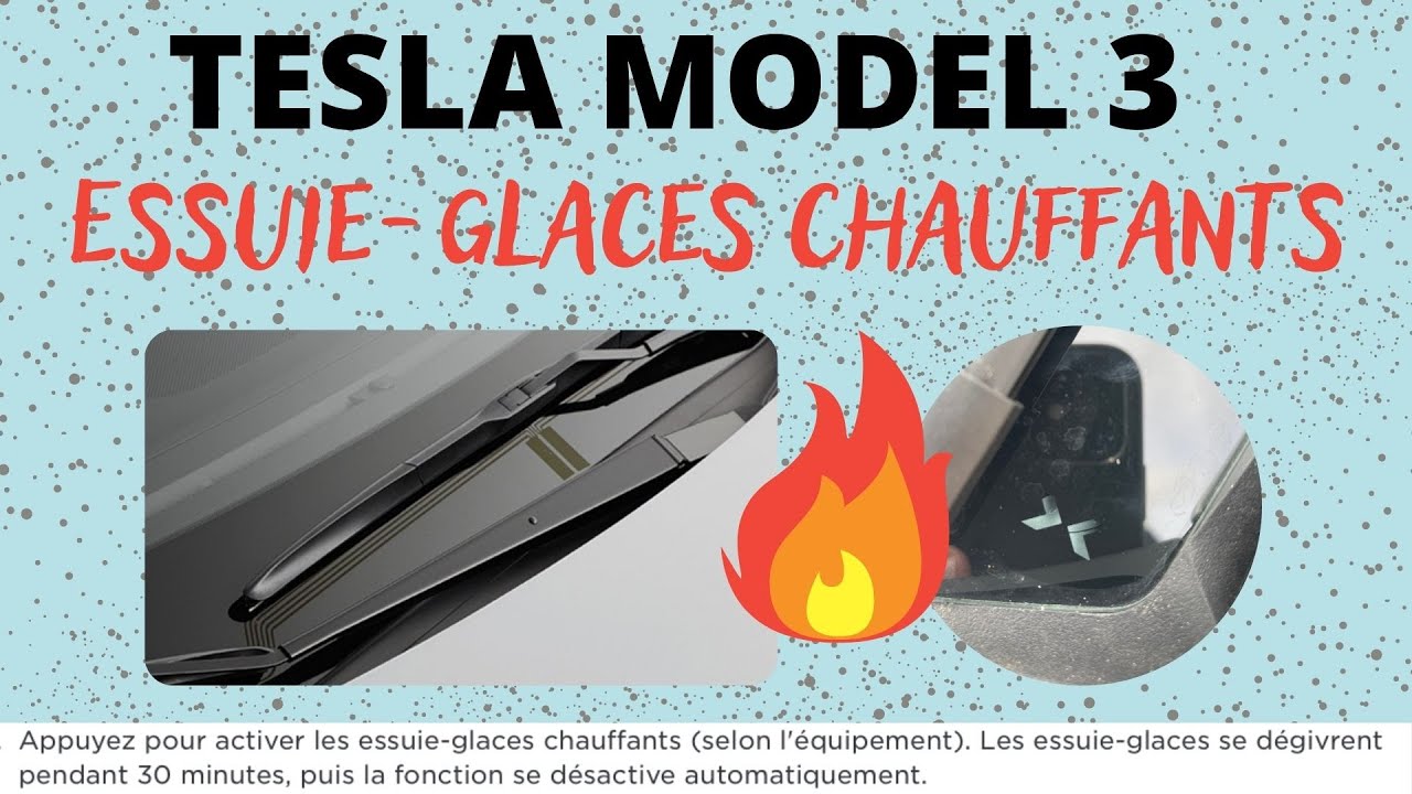 Changer les Essuie-Glaces de Model 3 - BlogTesla