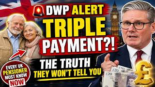 🚨 DWP “Triple Payment” Alert The Truth Every UK Pensioner Must Know NOW