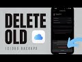 How To Delete Old iCloud Backups - Free Up Space