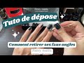 Tuto de dpose  comment retirer et rutiliser ses faux ongles roxy nails paris  gel pads