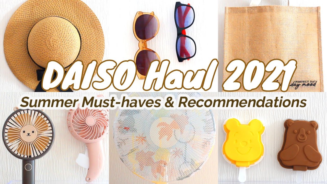 DAISO HAUL SUMMER Musthaves and Daiso JAPAN Haul