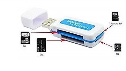 All-in-1 USB 2.0 Multi Memory Card Reader Unboxing