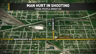 Three arrested in Waterloo shooting