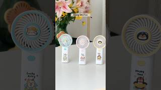 Cutest Mini Hand Fan 🌸⭐️ #pinteresty #unboxing #mini #handfan #aesthetic #cute #minifan