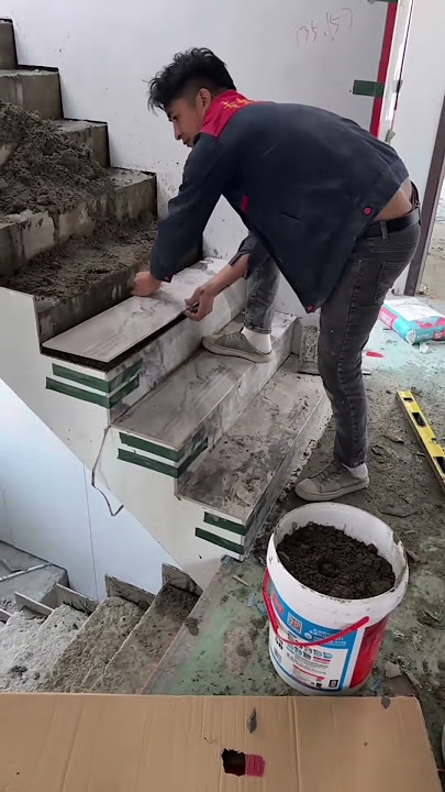 Tile installation P8135#shorts