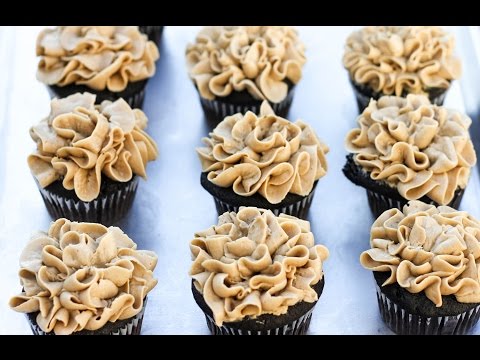 How to Make Mocha Cupcakes with Coffee Swiss Meringue Buttercream