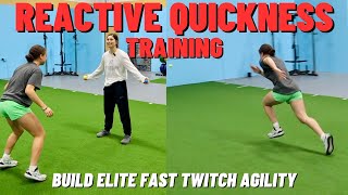 Reactive Quickness Training For Elite Athletes | Fast Twitch Training For Quickness