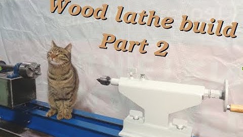 wood lathe build part 2 / ...tailstock..