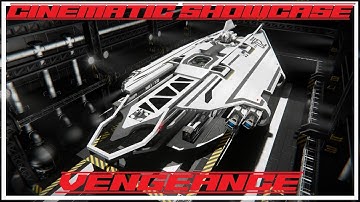 VENGEANCE - [SPACE ENGINEERS] - Railgun Corvette - cinematic showcase