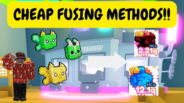 Cheap Fusing Methods To Get Alot Of The "NEW RAINBOW CHEF MONKEY" in Pet Simulator X