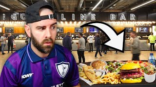 I ATE EVERYTHING AT TOTTENHAM HOTSPUR!