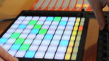 Live Chillstep Controllerism (Ableton Push + Novation Launchpad)