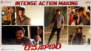 Ramabanam Intense Action Making | Gopichand | Dimple Hayathi | Sriwass | Kushboo | Jagapathi Babu Image