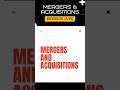 Mergers &amp; Acquisitions - Basics 📚 4.4.25 #mergers #acquisitions #finance #accounts #knowledge #basic