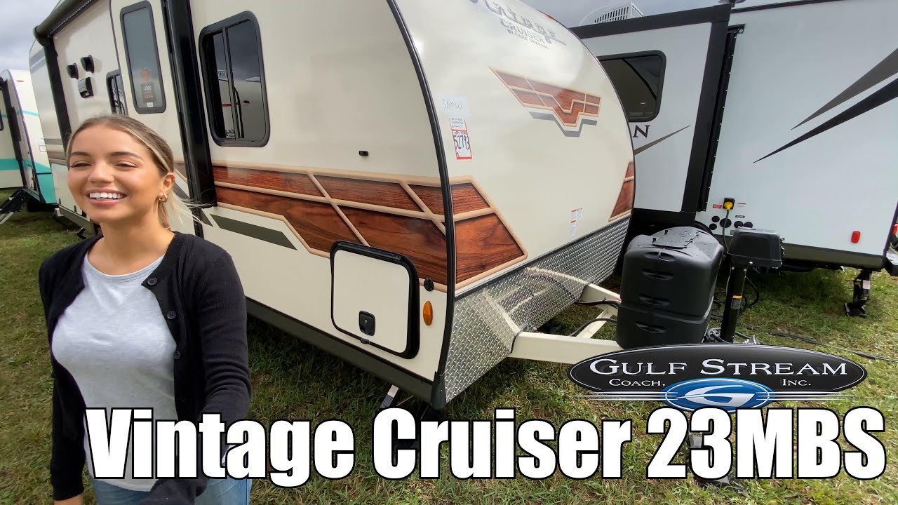 Gulf Stream RV-Vintage Cruiser-23MBS - YouTube