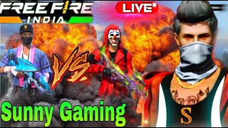 SUNNY GAMING IS LIVE 🔥🔥 FREE FIRE LIVE UID CHECKING REACTION ✅ AND CUSTOM MATCHES 🥰🥰