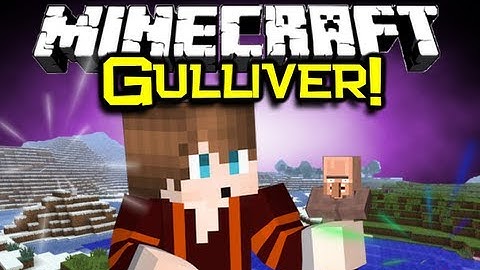Minecraft GULLIVER MOD Spotlight! - Change Your Perspective! (Minecraft Mod Showcase)
