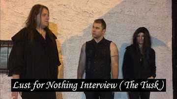 Lust for Nothing interview (The Tusk) & live performace by Michael Nagy