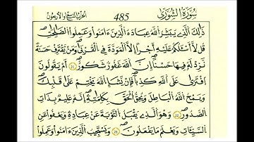 سورة الشورى [ أم لهم شركاؤُا شرعوا لهم من الدين ما لم يأذن به الله ولولا كلمة الفصل لقضى بينهم ]