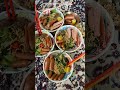 ajako hamro nasta #ramen #siumai #sausage #meatball #veggies