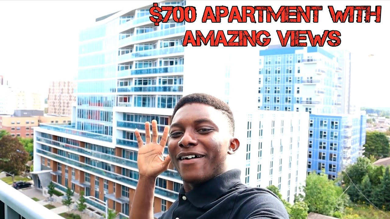 Inside A $700 Student Apartment With An Amazing View  ||  Waterloo Ontario