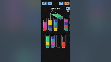 Water Color Sort Level 121 122 123 124 125 WalkThrough Solution Gameplay