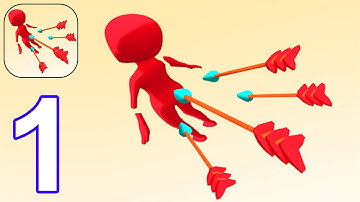 Arrow Rain - Gameplay Walkthrough Part 1 All Levels 1-12 (Android, iOS)