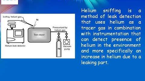 Leak Testing Methodologies | Helium Leak Testing Services Vadodara