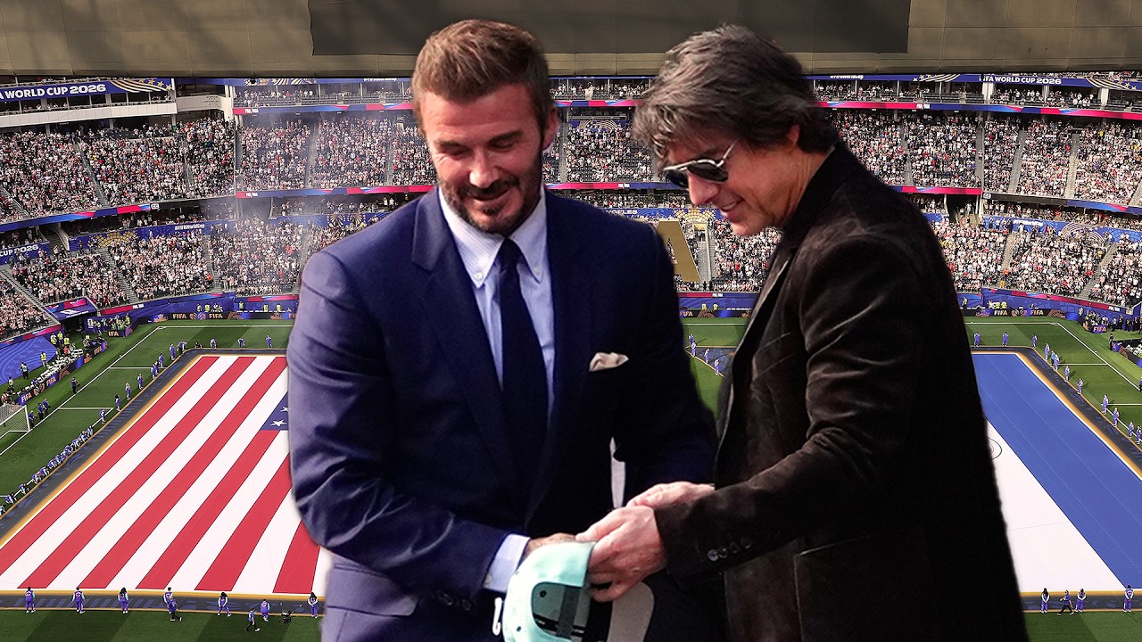 Watch Tom Cruise SING ALONG to National Anthem at World Cup Kickoff in LA