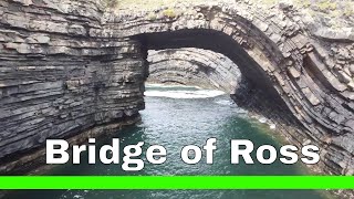The Bridges of Ross, Co.Clare, Ireland - Drone view