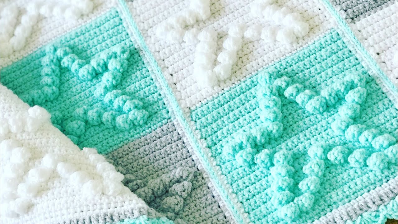 Popcorn yıldız motifli battaniye tarifi