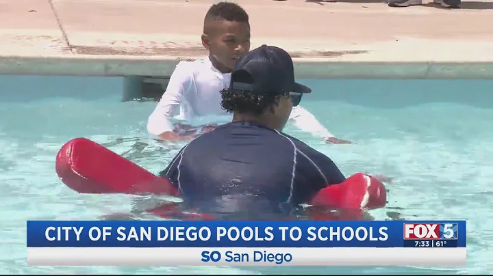 'Pools to Schools' program teaches children to swim - DayDayNews