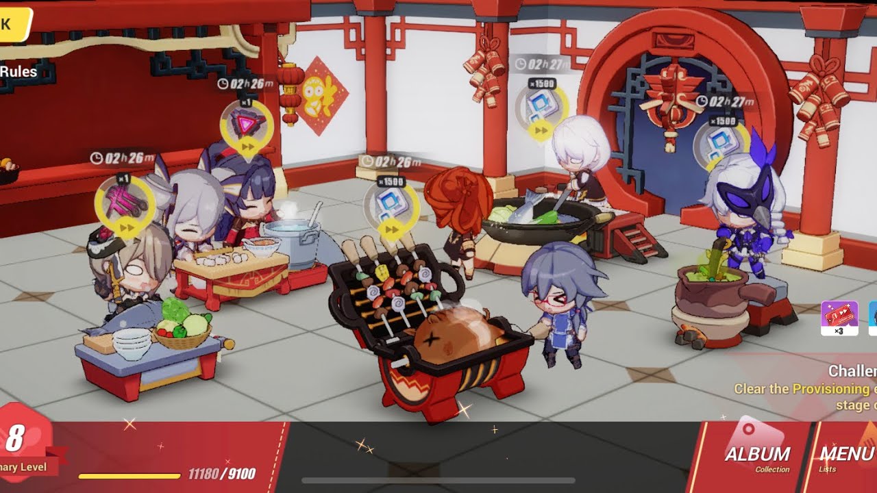 Honkai Impact Spring Kitchen and Rewards YouTube