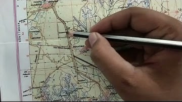Calculating Distance on Topographical Survey Sheet | Explained | Geography | ICSE